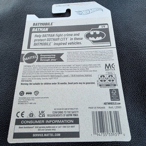 Hot Wheels - Batmobile - Picture 2 of 2